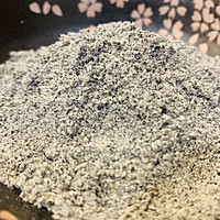 自制黑芝麻糊粉：营养早餐➕办公室能量补充#换着花样吃早餐#的做法图解7