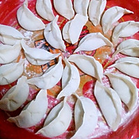 白萝卜香菜肉馅饺子的做法图解4
