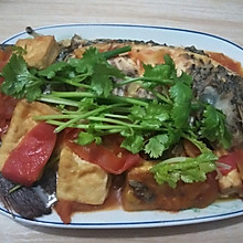 豆腐红烧鱼