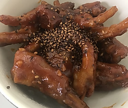 韩式甜辣酱鸡爪的做法