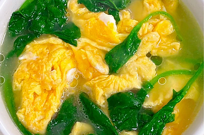 菠菜鸡蛋汤
