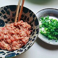 自制肉煎饼——半烫面的做法图解1