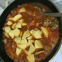 番茄牛肉蔬菜汤的做法图解12