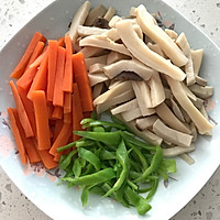 三蔬炒牛柳的做法图解4