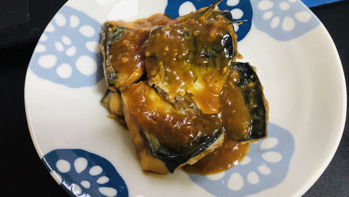 味增煮青花鱼（サバの味噌煮）超简单日式料理