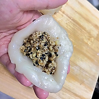 坚果馅椰蓉麻薯的做法图解3