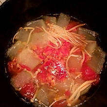 番茄冬瓜金针菇汤