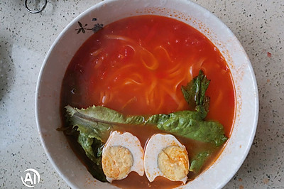 西红柿这样煮，面条口味上八度