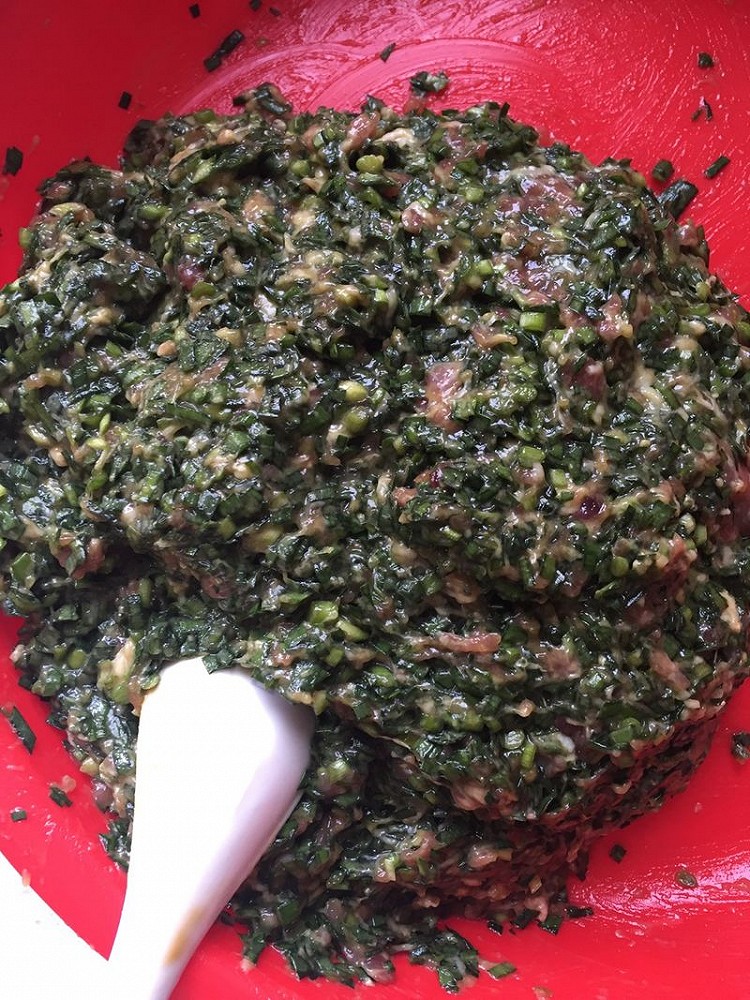 韭菜肉馅饺子的做法