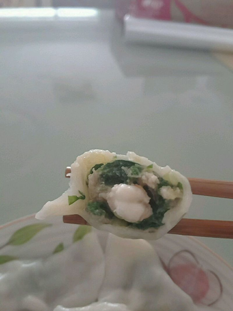 小白菜猪肉虾仁水饺的做法