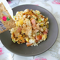 水果沙拉炒饭#丘比沙拉汁#的做法图解11