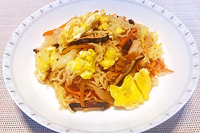 有豚骨风味的炒米粉