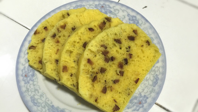 蒸出来的红枣鸡蛋发糕