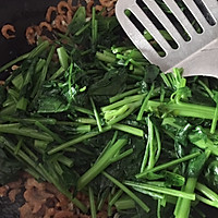 海米菠菜的做法图解7