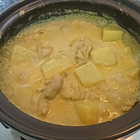 泰国菜：黄咖喱鸡腿饭的做法图解18