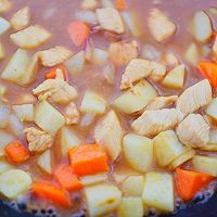 征服味蕾—咖喱鸡肉饭的做法图解5