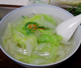 白菜排毒汤的做法