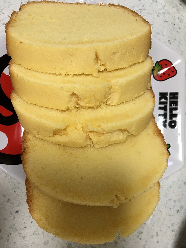 面包机版基础蛋糕的做法