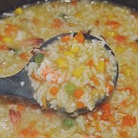 鲜虾菌菇粥的做法图解7