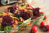 【闻鸡起舞】照烧鸡胸蔬菜沙拉的做法