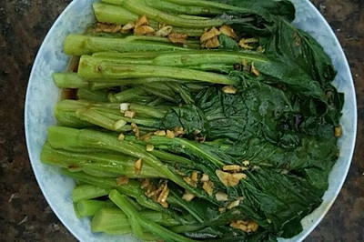 白灼油菜芯