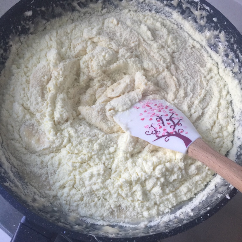 手工版牛轧糖（简单易操作水饴版）的做法图解6