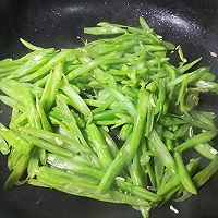 蒜香煸四季豆的做法图解8