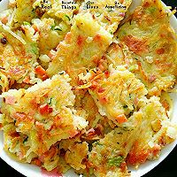 土豆丝饼的做法图解2