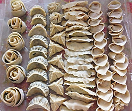 韭菜饺子馅料+云吞馅料的做法