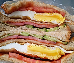 简简单单的三明治的做法