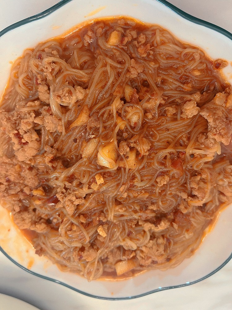 肉沫粉丝的做法