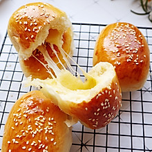 超好吃的牛奶拉丝小餐包