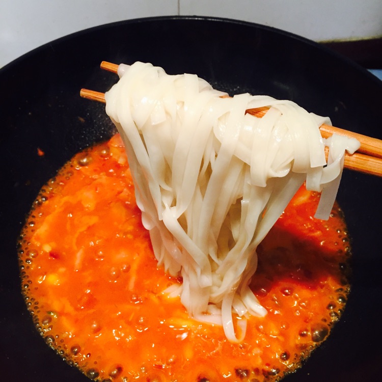 番茄火腿面的做法图解10