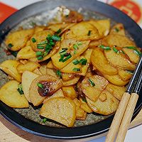 #食在幸福年 总有新花样#酱香素炒土豆的做法图解13