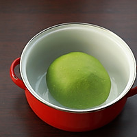 全麦抹茶果干软欧的做法图解4