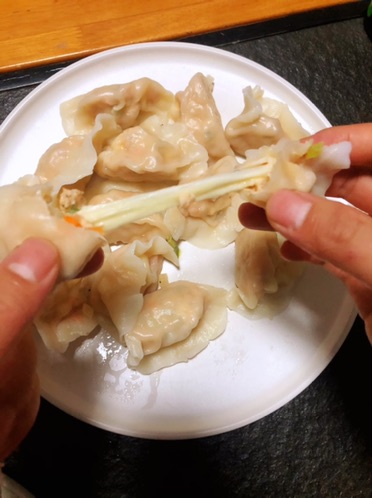 芝士水饺的做法