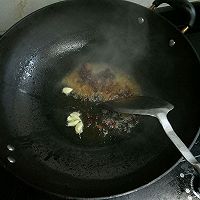 蒜味肠炒峨眉豆的做法图解5
