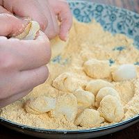 浓浓黄豆香-糯米糍粑的做法图解7