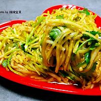 #刘畊宏女孩减脂饮食#凉拌西葫芦丝的做法图解12