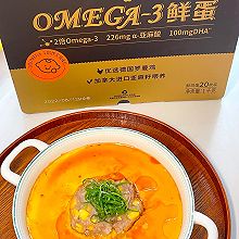 玉米肉饼蒸蛋