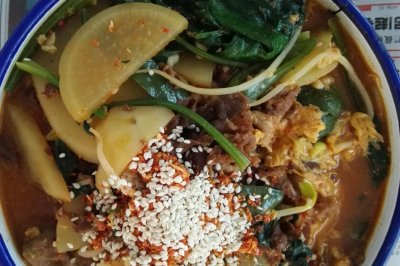 韩国烩菜——牛肉炖豆腐
