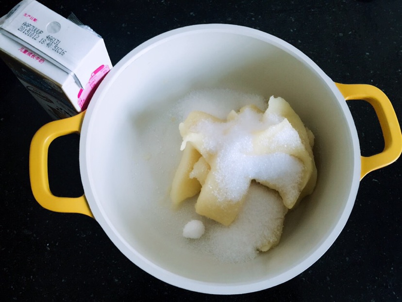 土豆奶香笑脸饼的做法图解1