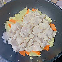 #东古家味美食#减脂菜减肥菜 当季时蔬 冬笋滑溜鸡片的做法图解6