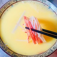 鲜香美味蟹棒蒸蛋的做法图解4