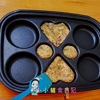 10个月以上辅食肉松青菜饼的做法图解11