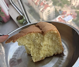 低糖8寸戚风蛋糕的做法