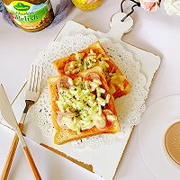 #冬季滋补花样吃法#快手早餐小披萨的做法图解8
