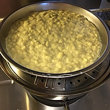 蒸苹果蛋糕