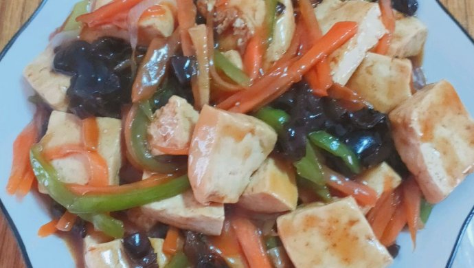 家庭版鱼香豆腐