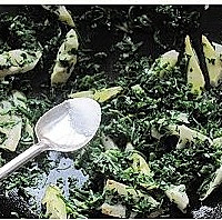 春笋荠菜的做法图解5